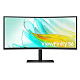 Монитор Samsung 34" S34C650 HDMI, DP, VA, 3440x1440, 21:9, 100Hz, CURVED