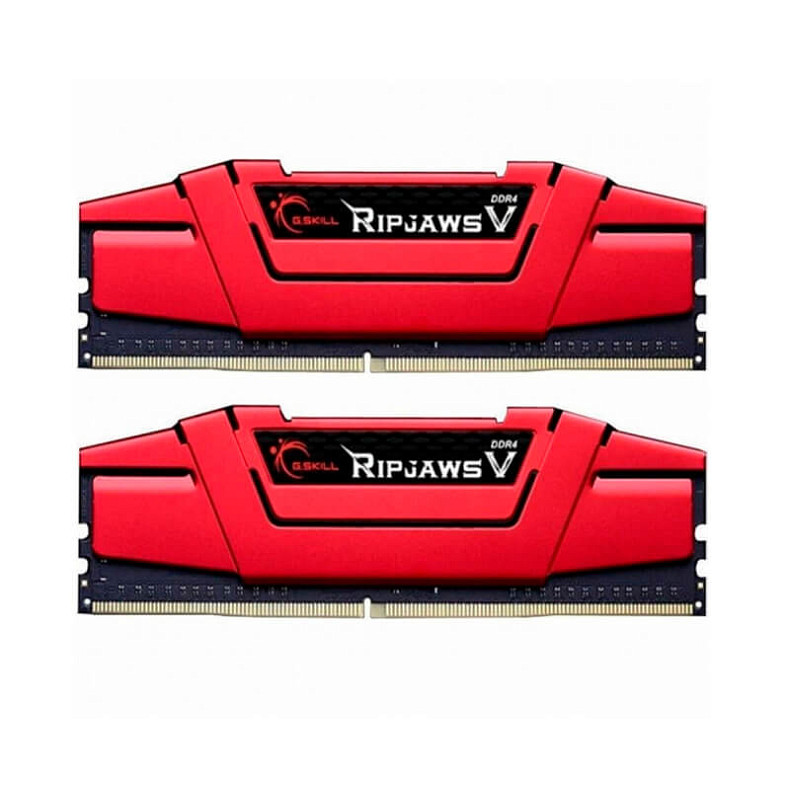 Пам'ять DDR4 2х8GB/3000 G.Skill Ripjaws V Red (F4-3000C15D-16GVR)