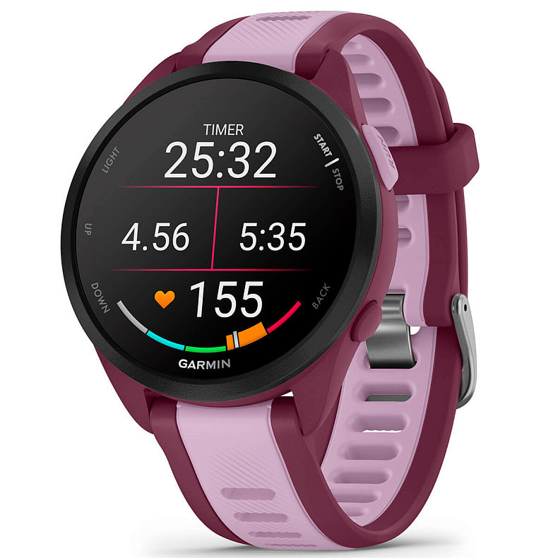 Спортивные часы GARMIN Forerunner 165 Music Berry/Lilac