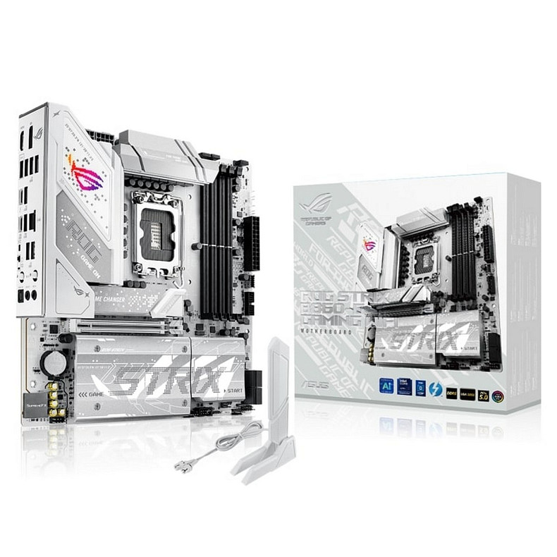 Материнская плата ASUS ROG STRIX B860-G GAMING WIFI s1851 B860 4xDDR5 M.2 DP HDMI USB Type-C Wi-Fi B