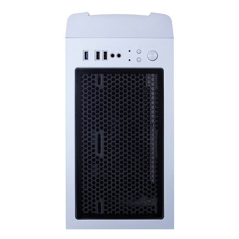 Корпус 1stPlayer D4-WH-4F1-W White без БП