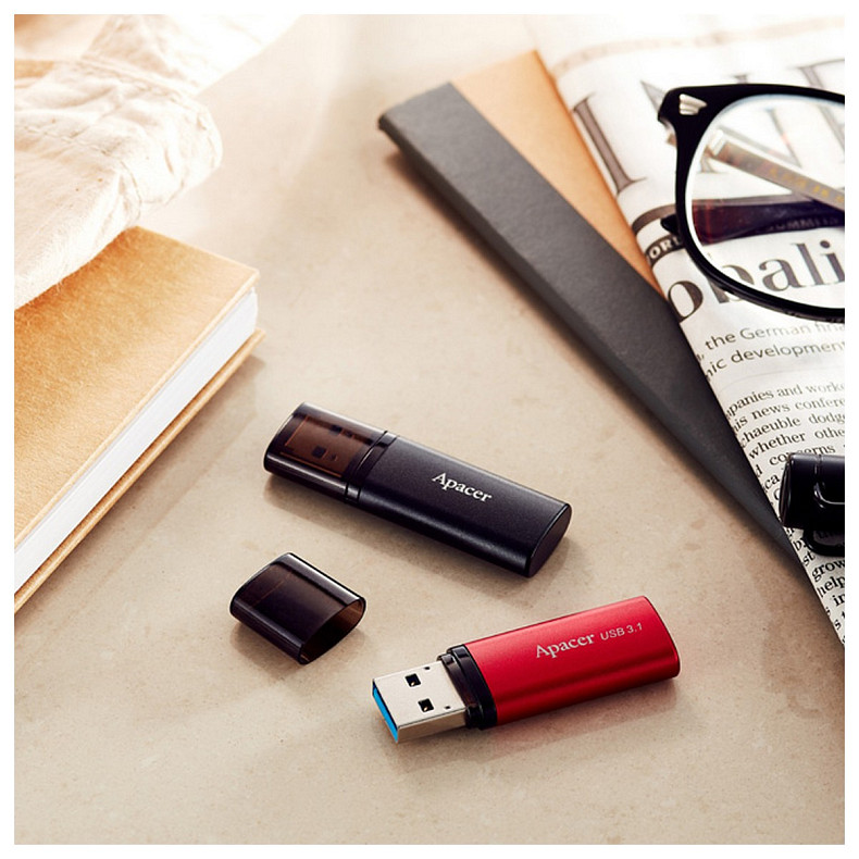 Флеш-накопичувач Apacer  32GB USB 3.1 Type-A AH25B Red