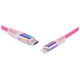 Кабель REAL-EL Rainbow USB-C-Lightning, 1м (EL123500054)
