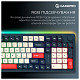 Клавиатура GamePro Asgard Drakkar Keychron Super Red Switch Blue (MK305BL)