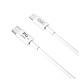 Кабель XO NBQ189A USB Type-C - Lightning (M/M), 1 м, White (NBQ189A-TC-1-WH)