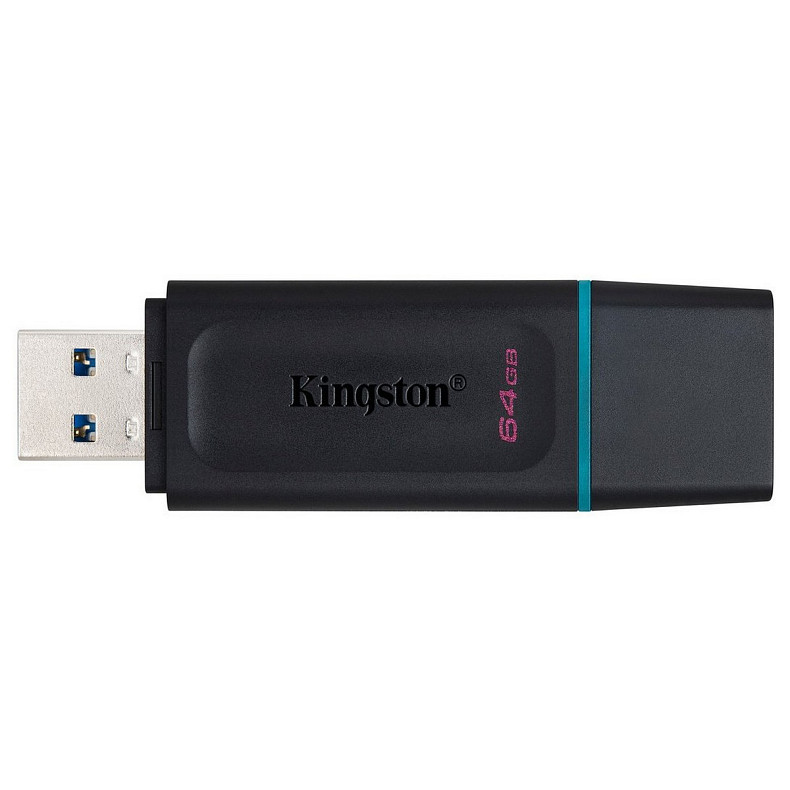 Флеш-накопичувач Kingston DT Exodia 64GB USB 3.2 Black/White - 2P (DTX/64GB-2P)