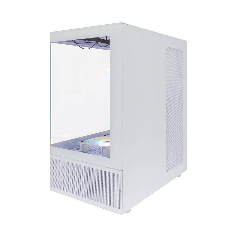 Корпус 1stPlayer Mi7-A-WH-2F7R-W-1F7-W White без БП