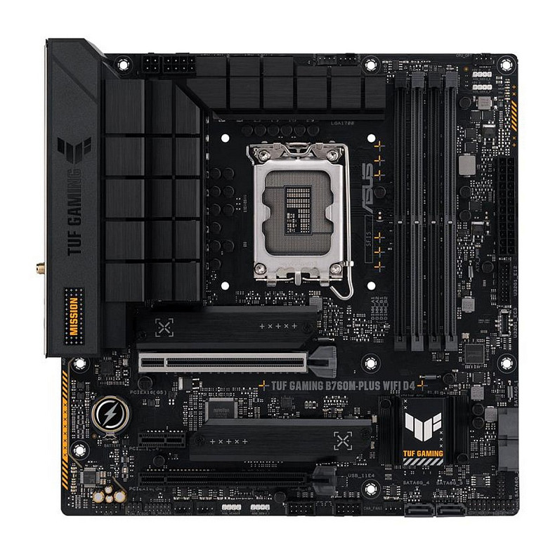 Материнська плата Asus TUF Gaming B760M-Plus D4 Socket 1700