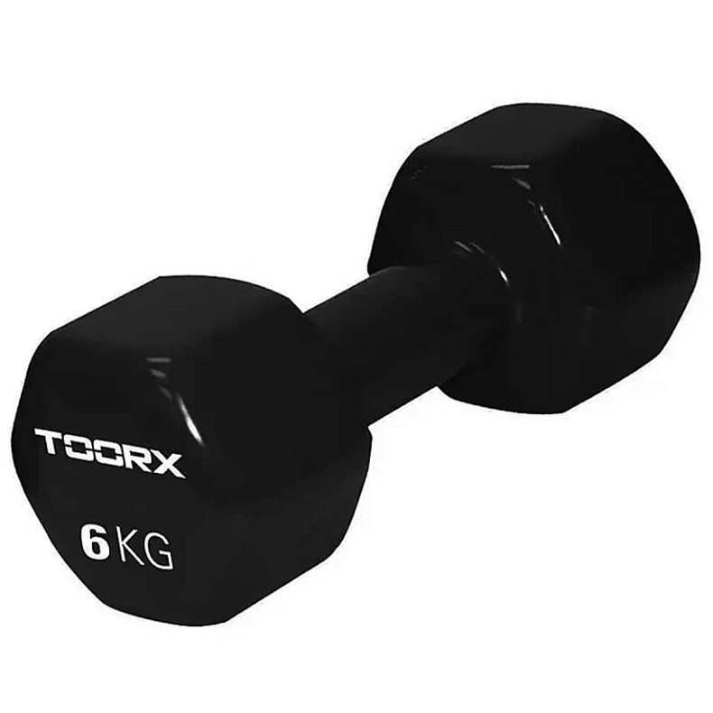 Гантель для фитнеса Toorx Vinyl 6 кг (MV-6)