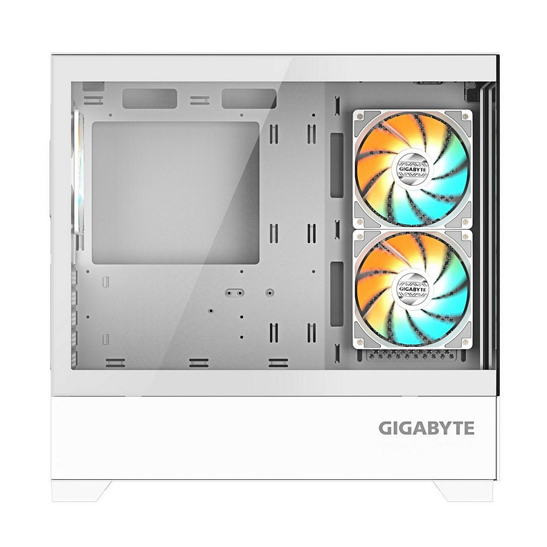 Корпус Gigabyte C201 Panoramic Tempered Glass Ice без БП (GB-C201PI)