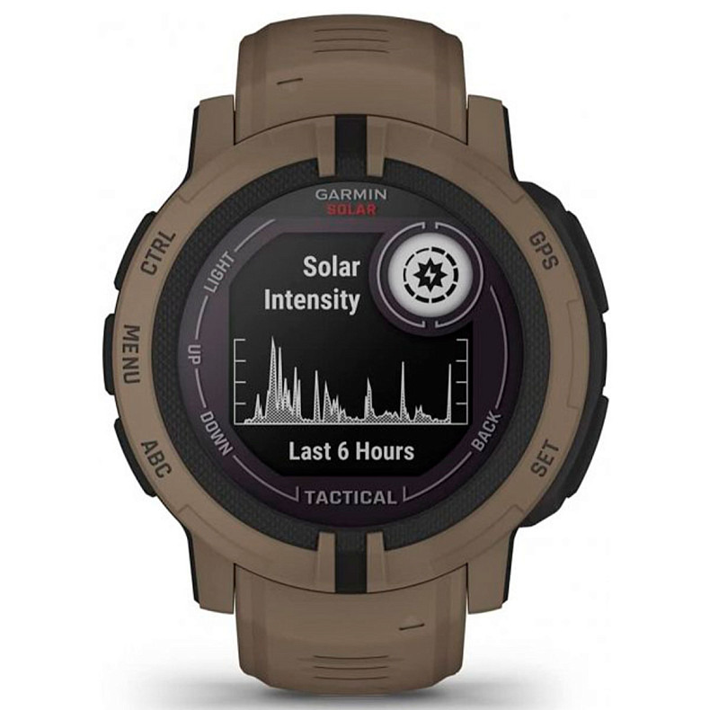 Спортивний годинник Garmin Instinct 2 Solar Tactical Coyote Tan