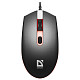 Мышка Defender Dot MB-986, 4 кн. 1600 dpi, 7 цв. подсветки, черная