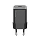 Сетевое зарядное устройство ColorWay GaN Mini 25W PD Port PPS USB-C Black (CW-CHS052PD-BK)