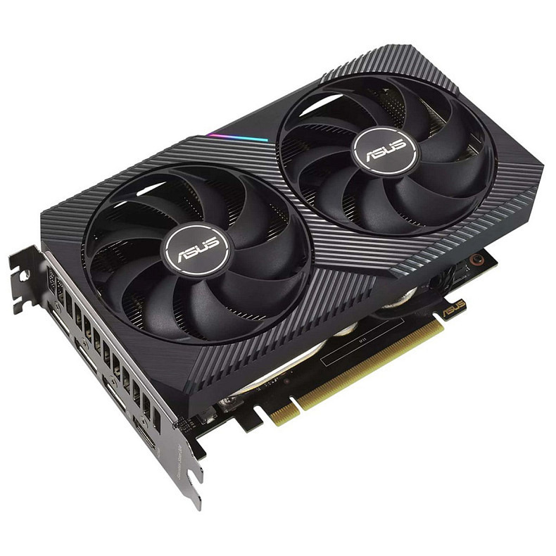 Відеокарта ASUS GeForce RTX 3060 12GB GDDR6 DUAL OC V2 DUAL-RTX3060-O12G-V2 (90YV0GB2-M0NA10)