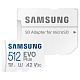 Карта пам'яті SAMSUNG MICRO SDXC EVO+ 512GB V30 W/A MB-MC512SA/EU