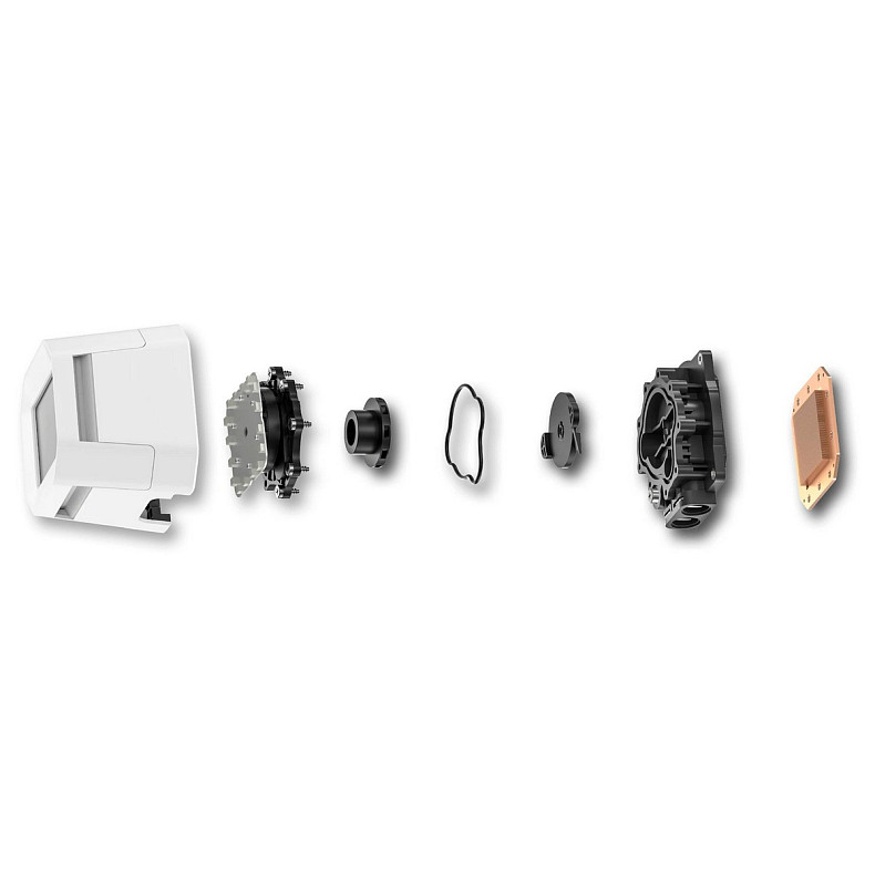 Система водяного охлаждения DeepCool LM240 WH (R-LM240-WHDMMC-1)