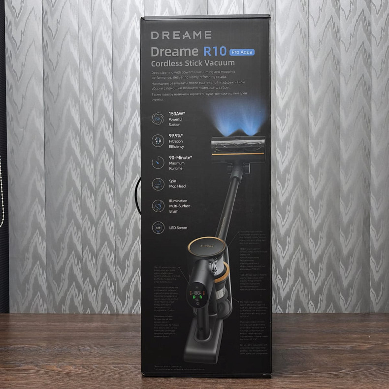 Аккумуляторный пылесос Dreame R10 Pro Aqua  --  Уценка