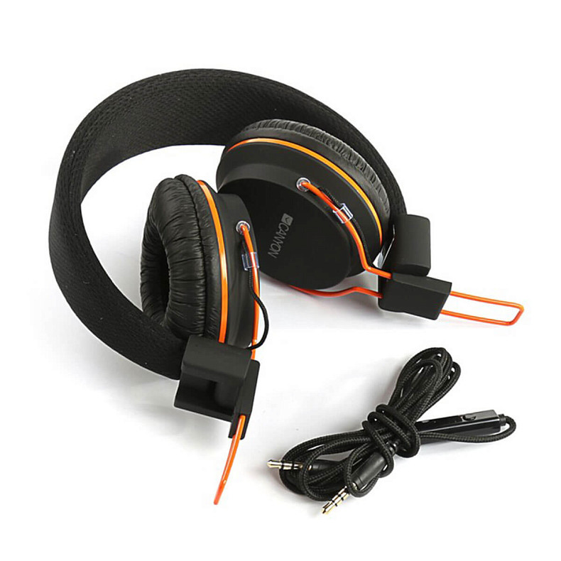 Наушники Canyon CNE-CHP2 Black/Orange