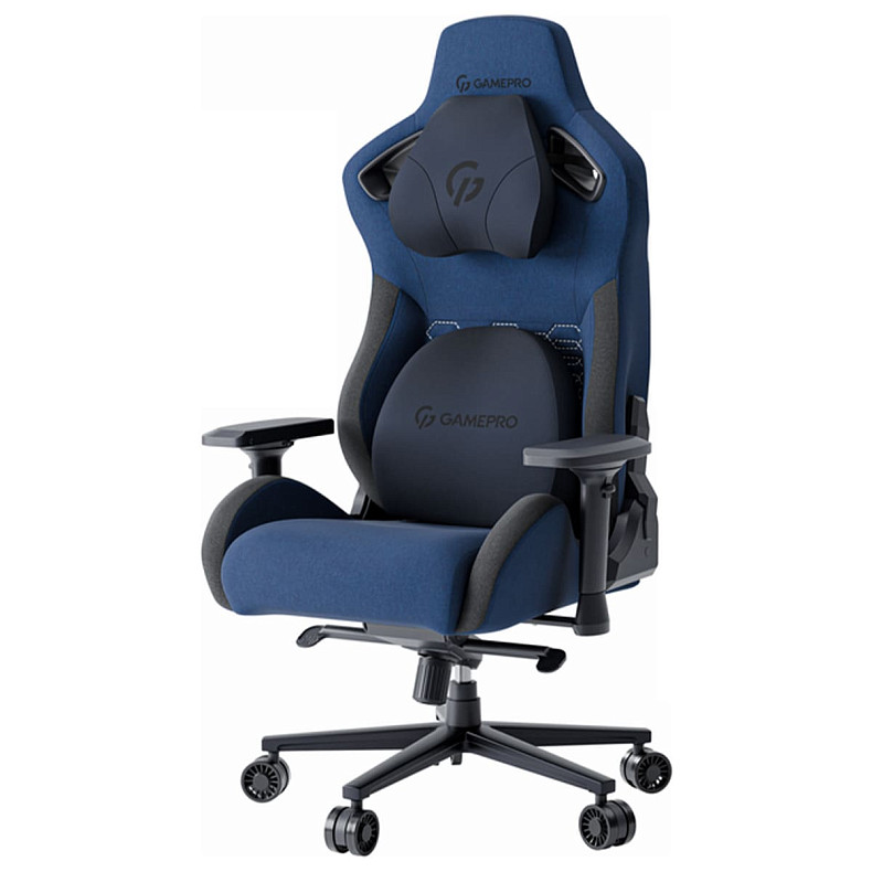 Кресло для геймеров Gamepro GC900DB Fabric Dark Blue