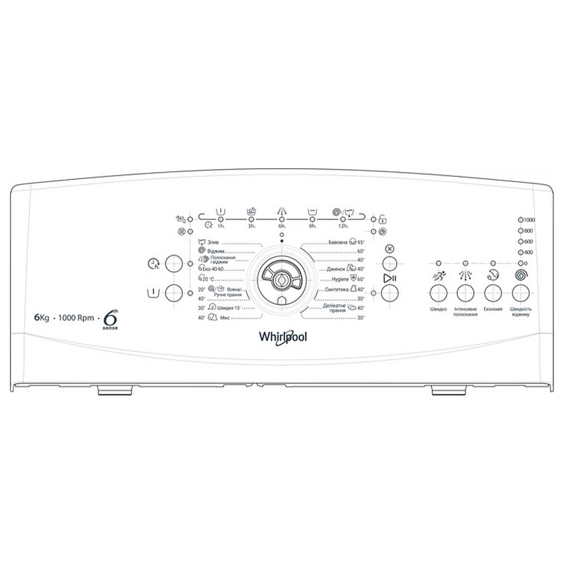 Стиральная машина Whirlpool TDLR 6040L EU/N