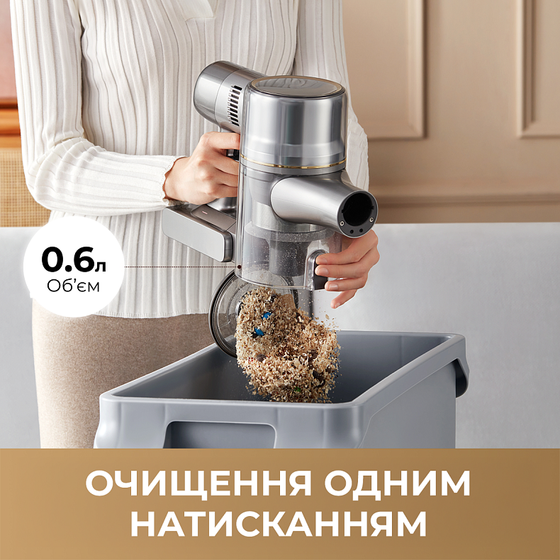 Бездротовий пилосос Dreame R20 Aqua