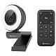 Веб-камера Sandberg Streamer USB Webcam Pro Elite Full HD, Remote control, USB-A/USB-C connection