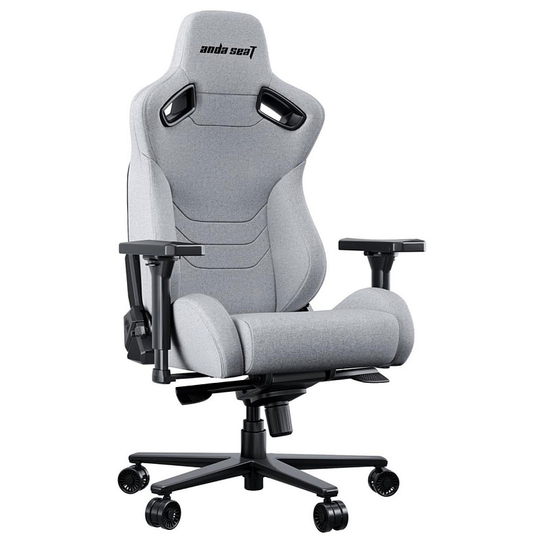 Крісло для геймерів Anda Seat Kaiser 2 Pro Grey Fabric Size XL (AD12YXL-17-G-F-G01)