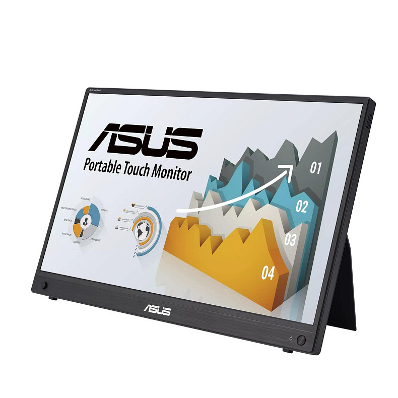 Монітор портативний Asus 15.6" ZenScreen MB16AHT mHDMI, 2xUSB-C, MM, IPS, Touch