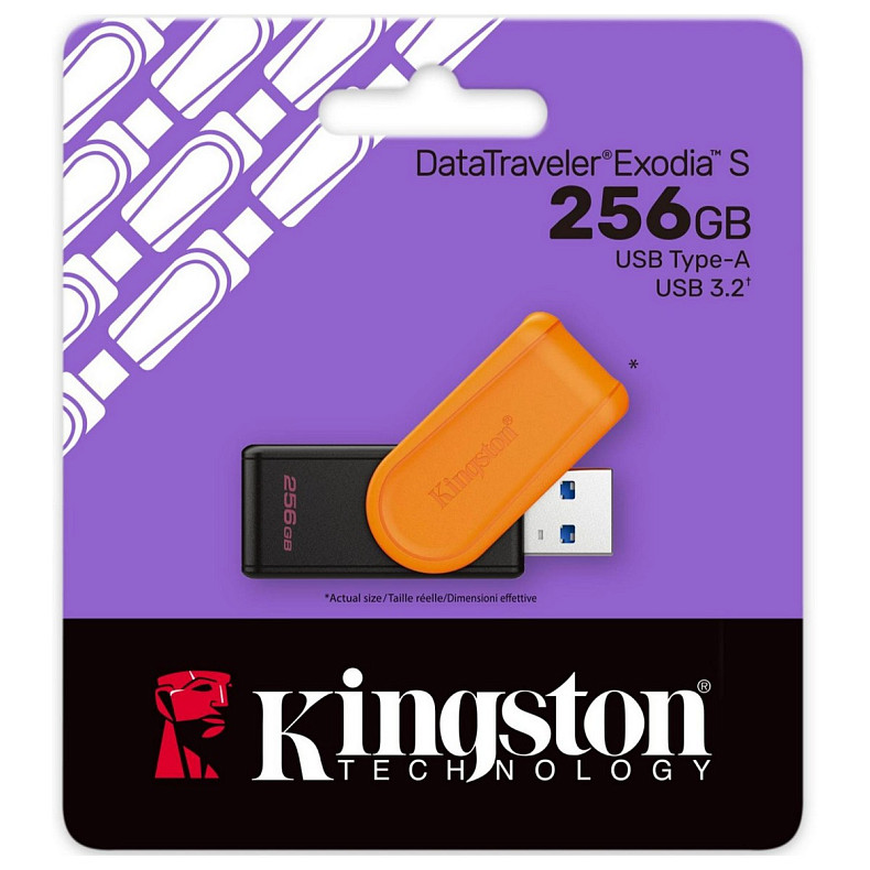 Флеш-накопитель Kingston DT Exodia S 256GB USB 3.2 Type-A Gen1
