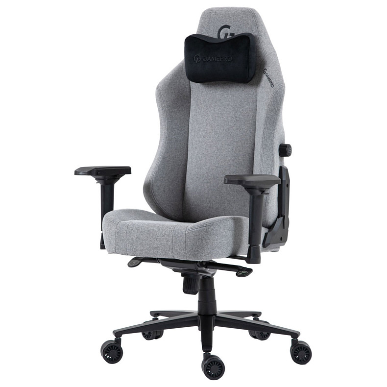 Крісло ігрове GamePro GC775G Fabric Gray