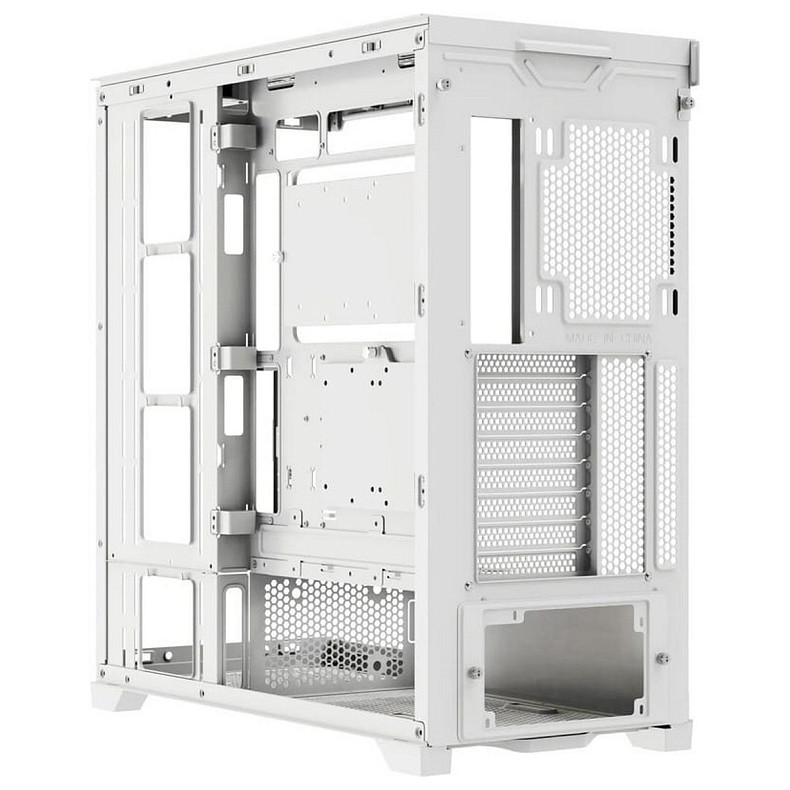 Корпус Xilence xilent gleam argb x818.w.argb, без БЖ ATX white