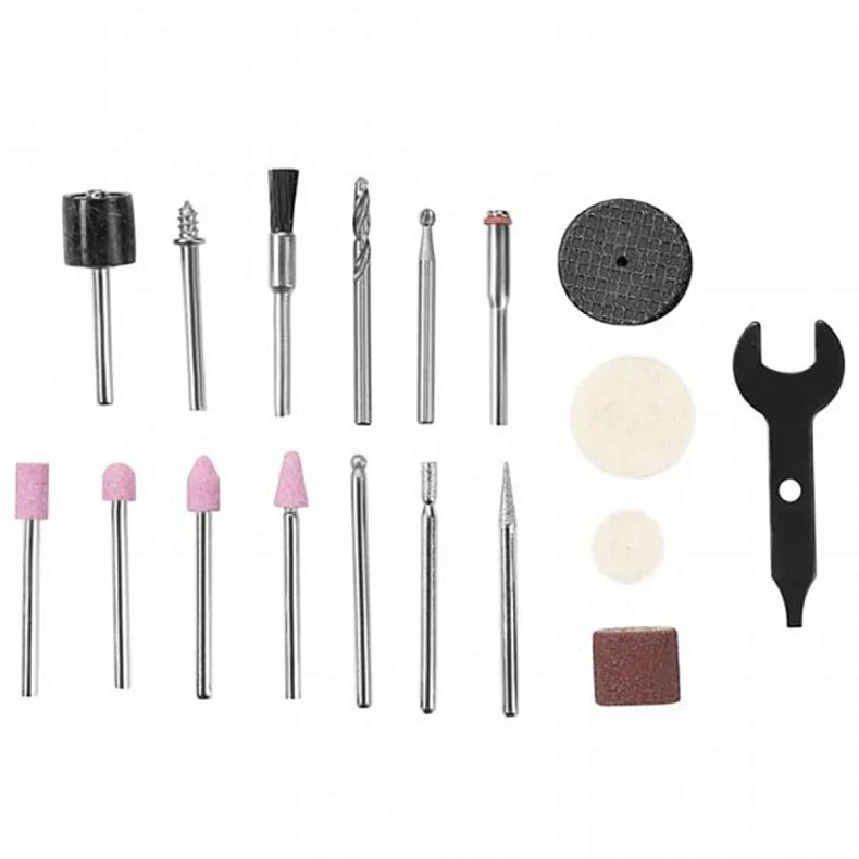 Шлифовальная мини-машина Ronix аккумуляторная, гравер, набор (3421)