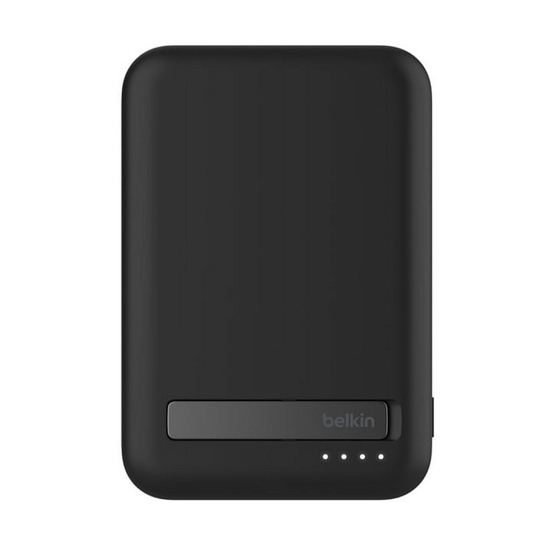 Аккумулятор портативный литий-ионный Power Bank Belkin 8000мА·ч, 15Вт, MagSafe Qi2, черный