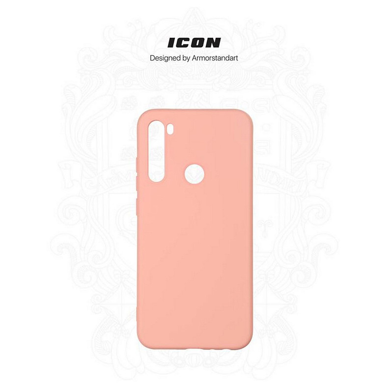 Чохол-накладка Armorstandart Icon для Xiaomi Redmi Note 8/Note 8 2021 Pink (ARM55869)