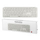 Клавиатура мембрана Keychron B6 Pro, USB/WL/BT, ivory white