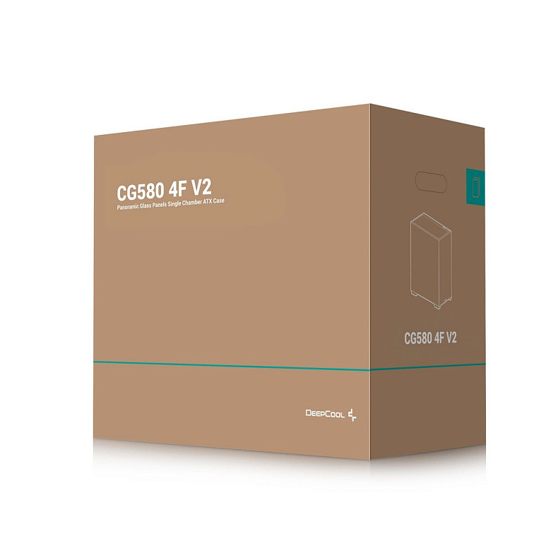 Корпус DeepCool CG580 4F V2 Black (R-CG580-BKADA4-G-2) без БП