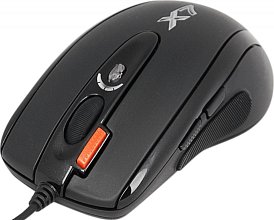 Мышка A4Tech XL-750BK-B Black USB лазерная