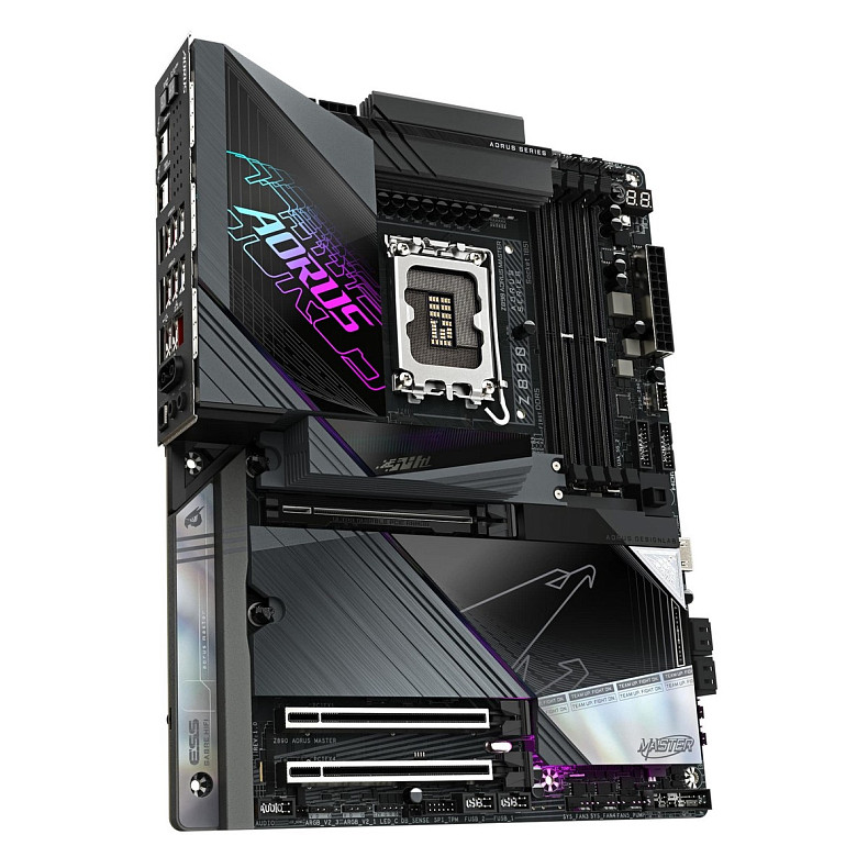 Материнська плата GIGABYTE Z890 AORUS MASTER s1851 Z890 4xDDR5 M.2 USB Type-C Wi-Fi BT ATX