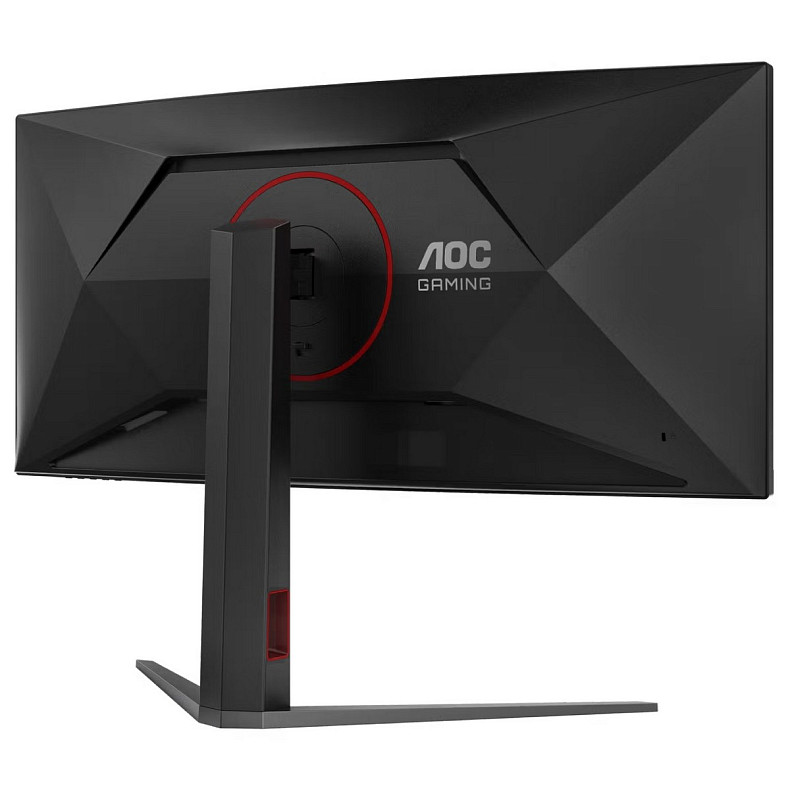 Монітор AOC 34" CU34G4Z, WQHD, Fast VA, вигн., 240Гц, 2хHDMI, DP, USB-hub, HAS