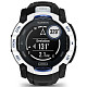 Спортивний годинник Garmin Instinct 3 50mm Solar Whitestone with Black/Bolt Blue Silicone (010-02935-43)