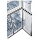 Холодильник SBS Gorenje, 182х64х80см, 4 двері, 265(129)л, А++, Інвертор , Зона св-ті, Внутр. Диспл,
