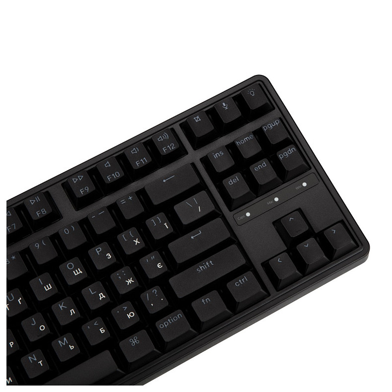 Клавиатура механическая Keychron C3 Pro V2 87Key, K pro Brown, USB-A, QMK, Hot-swap, 8K, EN/UKR, RGB, чо