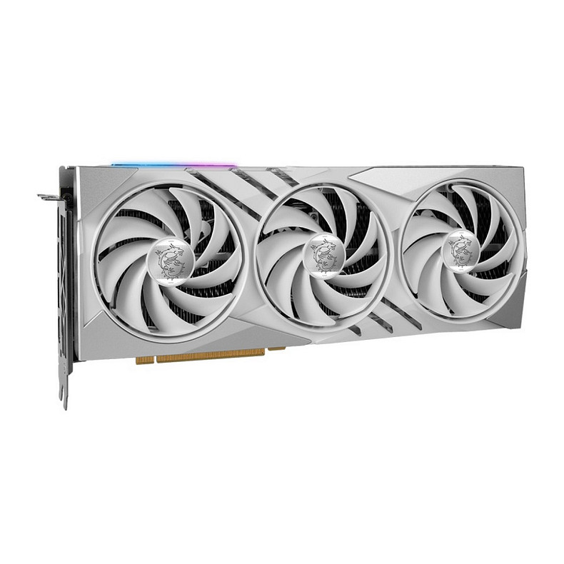 Видеокарта GF RTX 4060 Ti 16GB GDDR6 Gaming X Slim White MSI (GeForce RTX 4060 Ti GAMING X SLIM WHIT