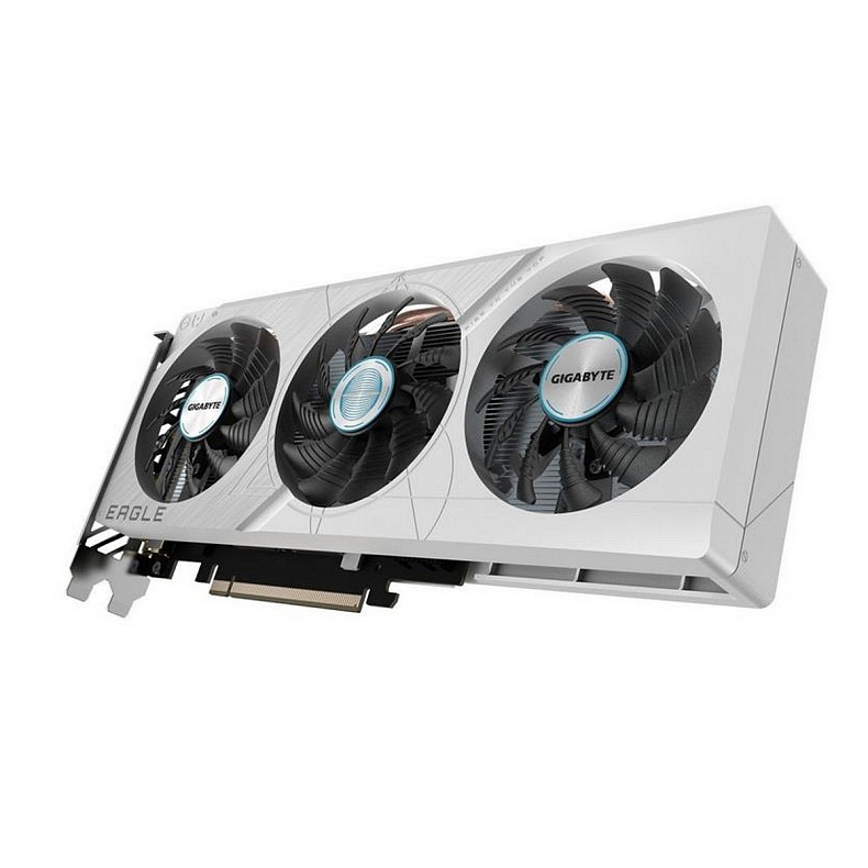 Відеокарта GF RTX 4060 8GB GDDR6 Eagle Ice OC Gigabyte (GV-N4060EAGLEOC ICE-8GD)