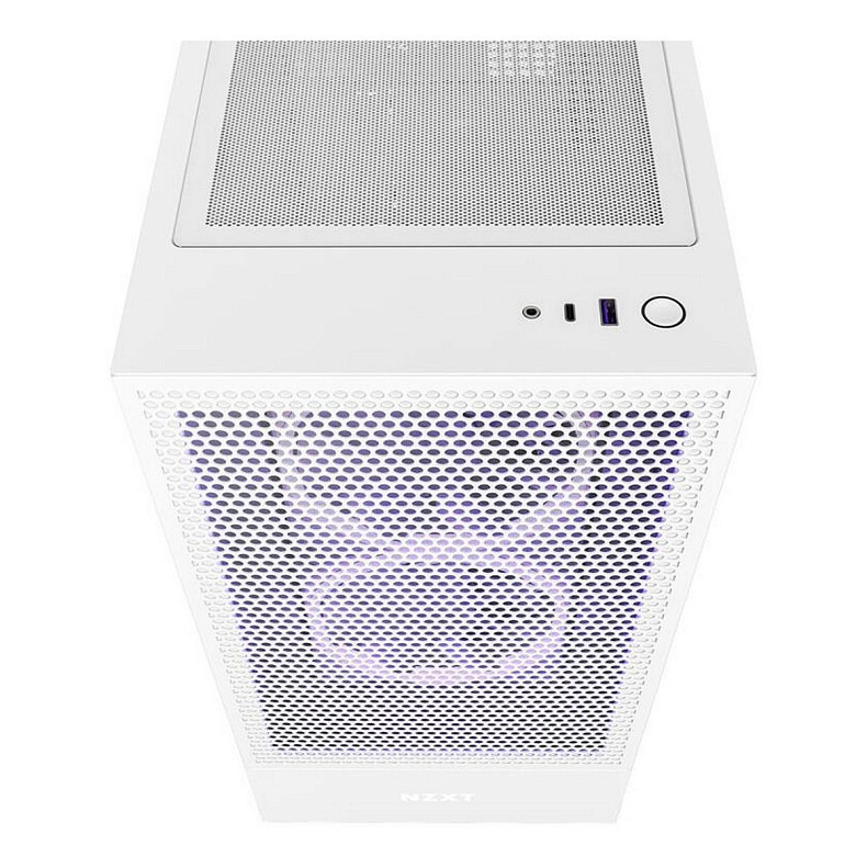 Корпус NZXT H5 Flow White без БП (CC-H51FW-01)