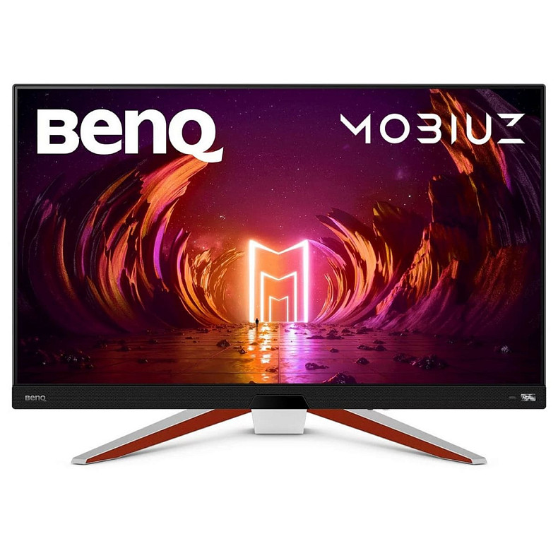 Монітор 27" BenQ EX2710U, 4K UHD, IPS, 144Hz, 1 мс, 2хHDMI, DP, USB-hub, HAS, колонки, білий