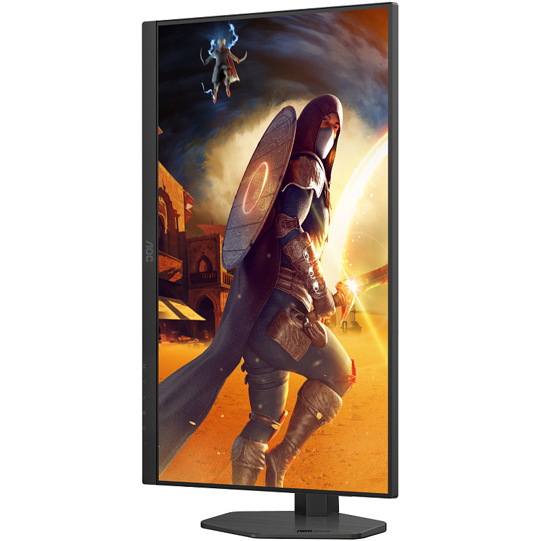 Монітор AOC 27" Q27G4SRU, QHD, Fast IPS, 320Hz,1ms, 2xHDMI, DP, USB-хаб, HAS