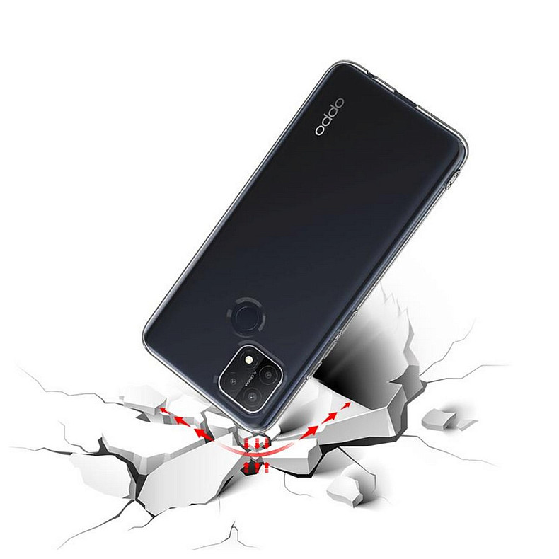 Чохол-накладка BeCover для Oppo A15/A15s Transparancy (707228)