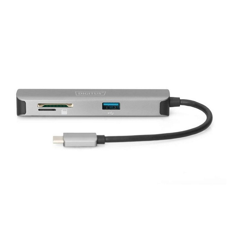 Док-станція DIGITUS Travel USB-C, 5 Port