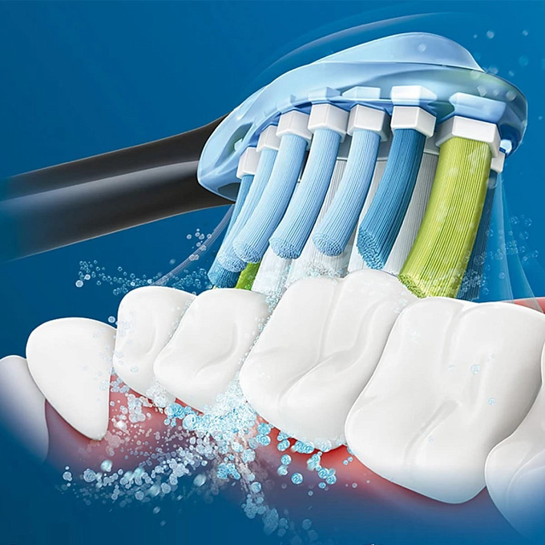 Насадка для електричної зубної щітки Philips Sonicare C3 Premium Plaque Defence HX9042/33